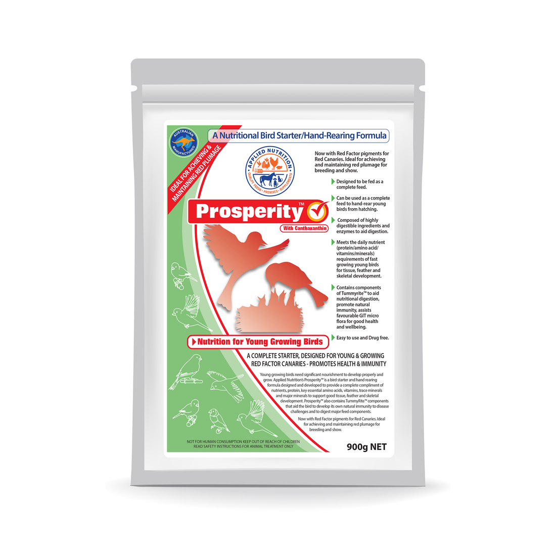 PRODUCTS FOR RED CANARIES