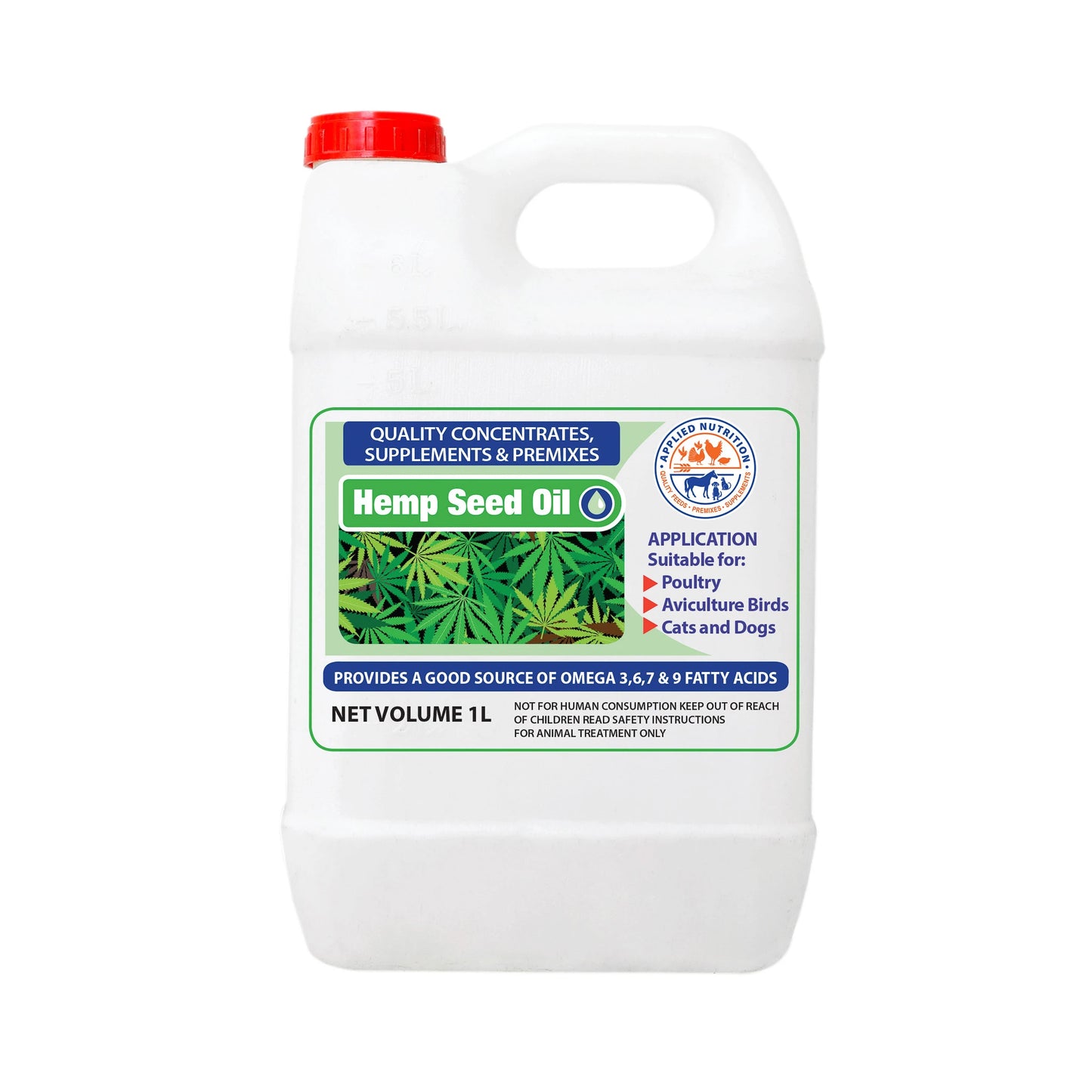 Hemp Seed Oil (1 Litre Bottle)