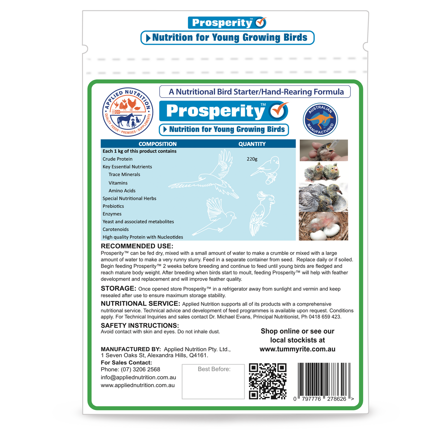 Prosperity™ Bird Starter
