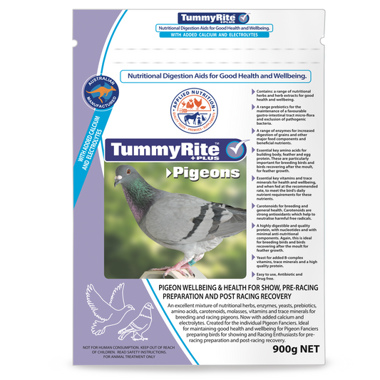 TummyRite Plus with Calcium + Electrolytes for Pigeons