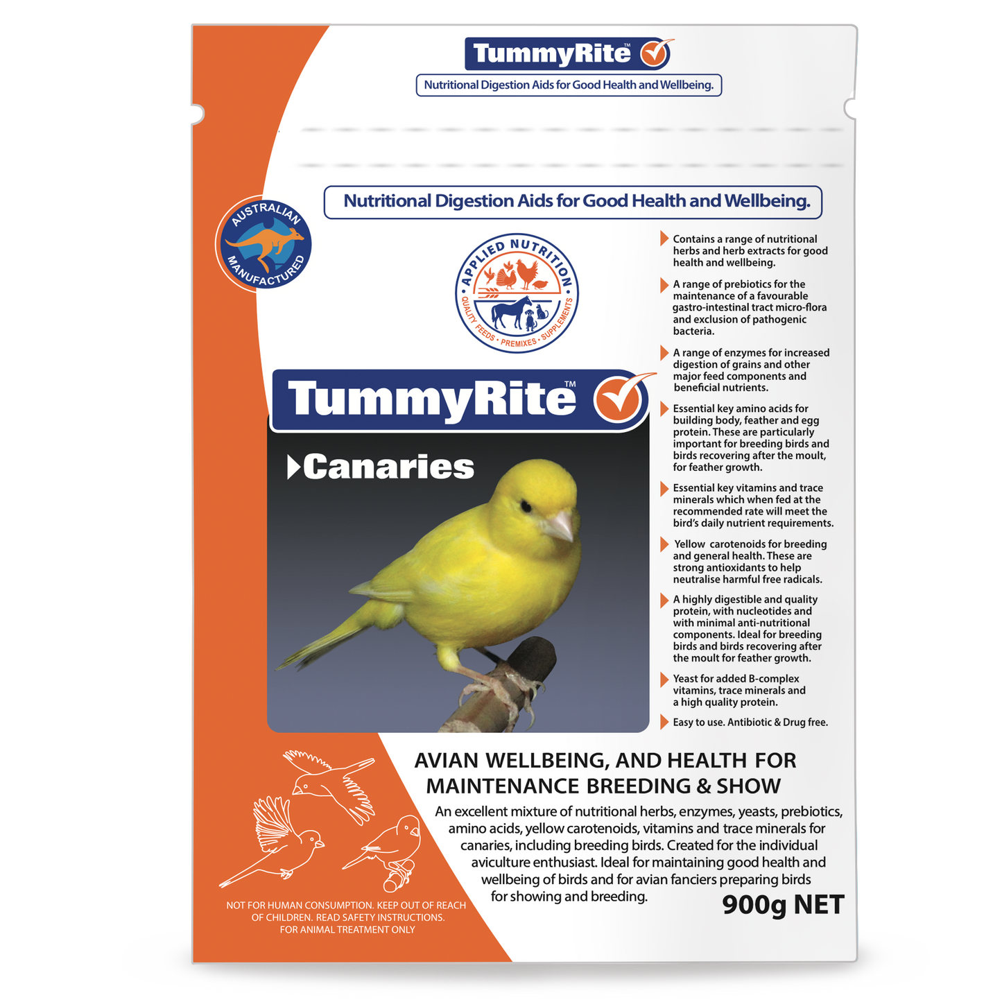 TummyRite for Canaries