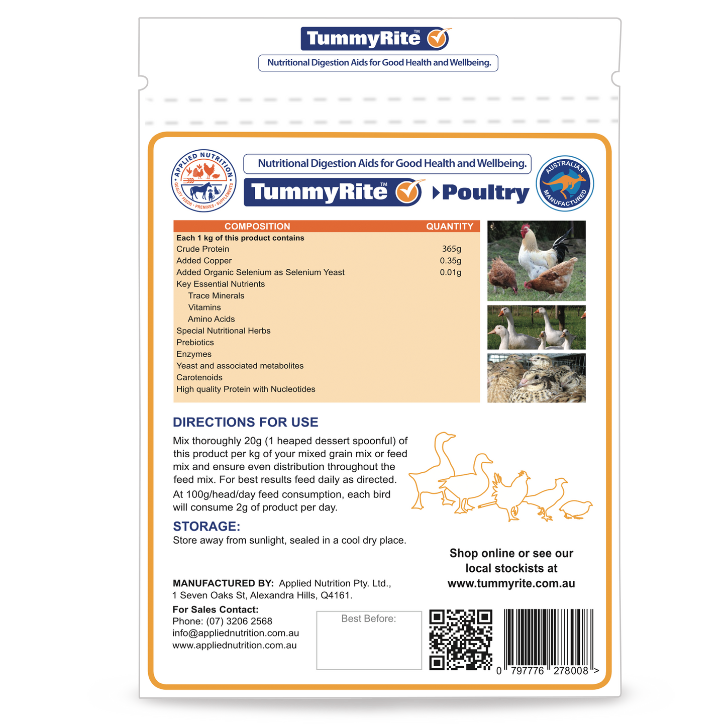 TummyRite for Poultry
