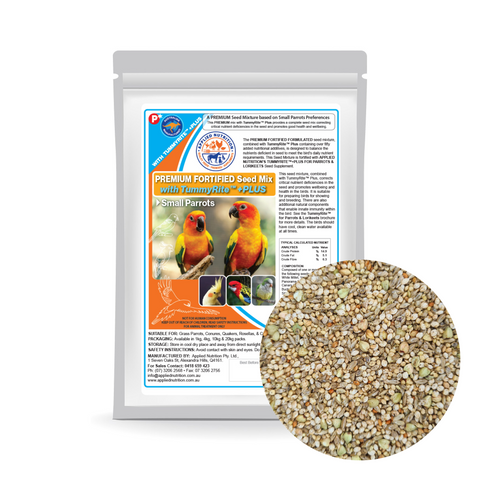 PREMIUM Small Parrot Seed Mix with TummyRite™ Plus